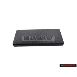 VW Original Cubierta Negro Satinado - 701857234A 01C