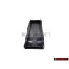 VW Original Cubierta Negro Satinado - 701857234A 01C