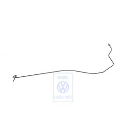 VW Original Tubo De Freno De S. Hidraulico Al Latiguillo Del Freno - 1J1614724Q
