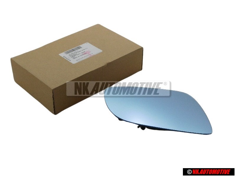 VW Original Cristal Espejo Convexo Calentable Con Placa Soporte - 1J1857522P