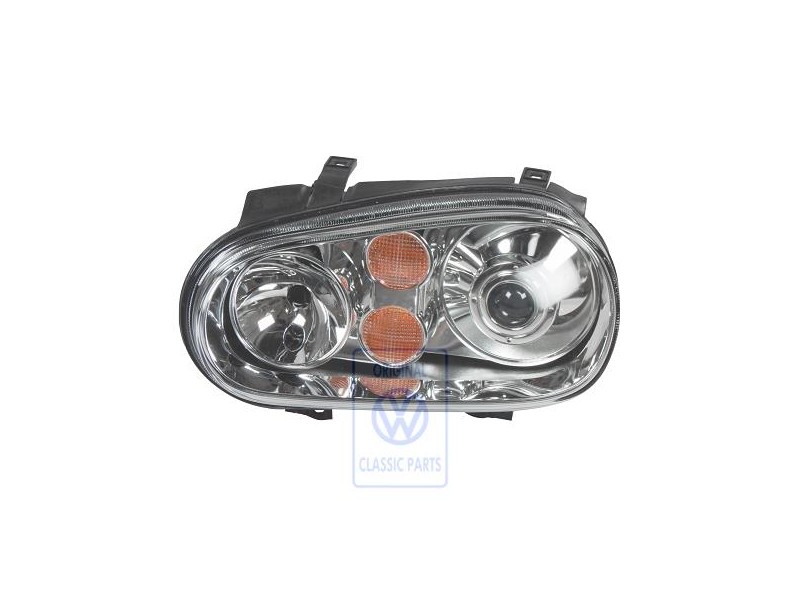 VW Original Faro Doble Halogeno Para Lampara De Descarga Gas - 1J1941017P
