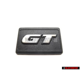 VW Original GT Lado Rotulo Insignia Emblema Plata Cepillada - 191853688R GX2