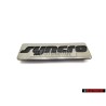 VW Original SYNCRO Lado Rotulo Insignia Emblema Negro Cromo - 191853714A GX2