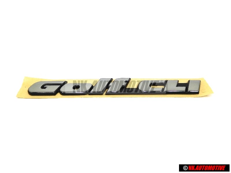 VW Original GOLF CLI Trasero Rotulo Insignia Emblema Cromo - 1H6853687AFZ10