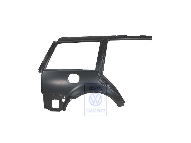 VW Original Pieza De Recorte - Marco De Pared Lateral - 1J9809844A