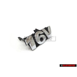 VW Original 16V Frente Rotulo Insignia Emblema Cromo - 6N0853679C FDY
