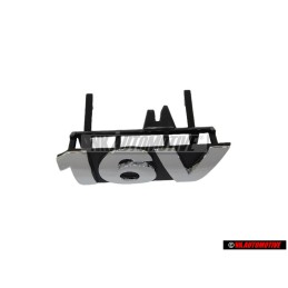 VW Original 16V Frente Rotulo Insignia Emblema Cromo - 6N0853679C FDY