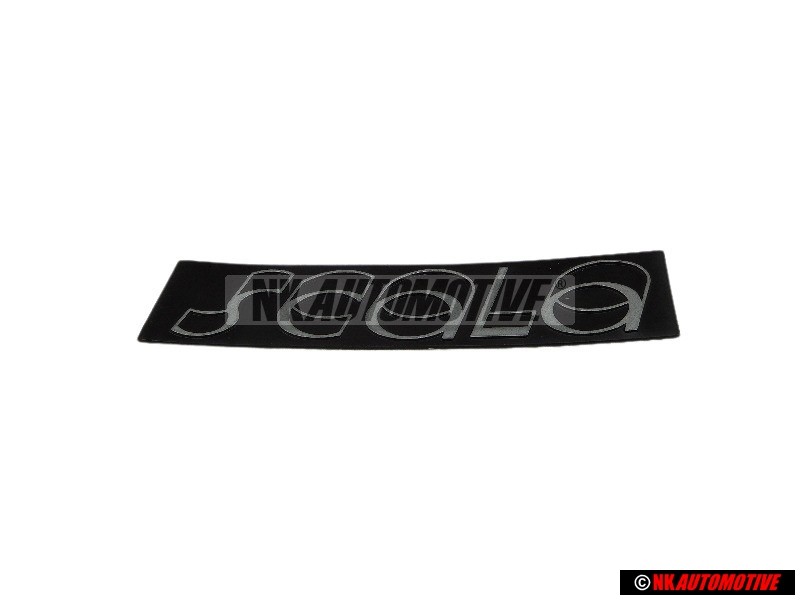 VW Original SCALA Lado Rotulo Insignia Emblema MulticolouRojo - 533853686H PF9