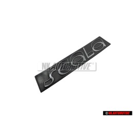 VW Original SCALA Lado Rotulo Insignia Emblema MulticolouRojo - 533853686H PF9