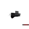 VW Original Caperuza Para Riel Guia Negro Satinado - 191881347 01C