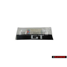 VW Original GT Lado Rotulo Insignia Emblema Negro Cromo - 533853685A GX3