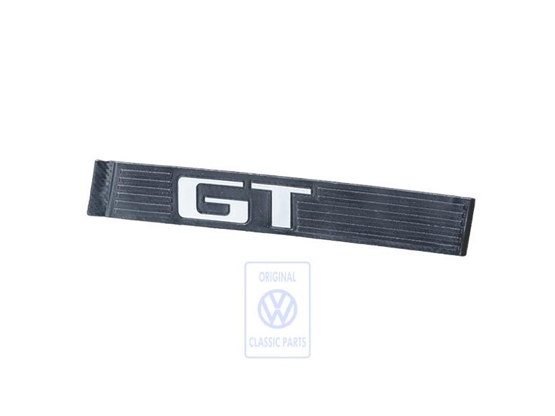 VW Original Rotulo Negro/Blanco - 533853686A GX3
