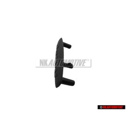 VW Original Polo DERBY Tablero Rotulo Insignia Emblema Negro - 6K0857182