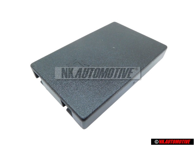 VW Original Cubierta Negro Satinado - 701858225 01C