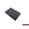 VW Original Cubierta Negro Satinado - 701858225 01C