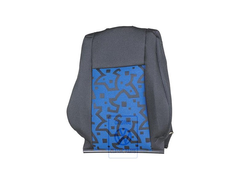 VW Original Tapizado Respaldo (Tejido) Azul/Negro - 1J0881805BQFVS