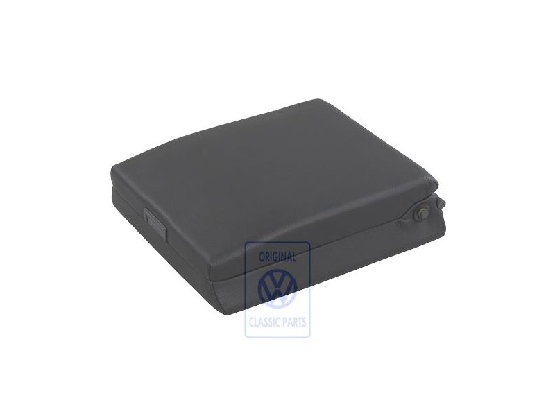 VW Original Descansabrazos (Cuero) Negro - 1J0885081AK54M