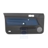 VW Original Panel De Puerta (Cuero) Negro/Jazzblue - 1J3867011DNHSE