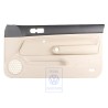 VW Original Panel De Puerta Cuero Negro/Beige Claro - 1J3867012CNFWZ