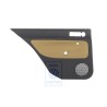 VW Original Panel De Puerta (Cuero) Negro/Jazzblue - 1J3867012EDHSE