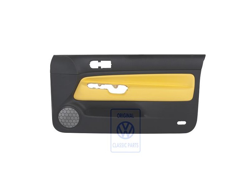 VW Original Panel De Puerta (Cuero) Yellow - 1J3867012EDHUV