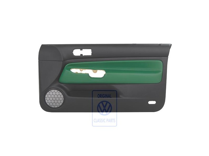 VW Original Panel De Puerta (Cuero) Verde - 1J3867012EDLLE