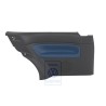VW Original Revestimiento Lateral (Cuero) Negro/Jazzblue - 1J3867043CBHSE