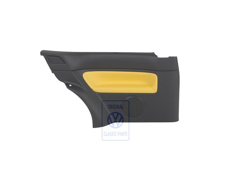 VW Original Revestimiento Lateral (Cuero) Yellow - 1J3867043CBHUV