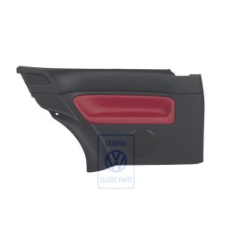 VW Original Revestimiento Lateral (Cuero) Rojo - 1J3867043CBLLD