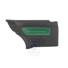 VW Original Revestimiento Lateral (Cuero) Verde - 1J3867043CBLLE