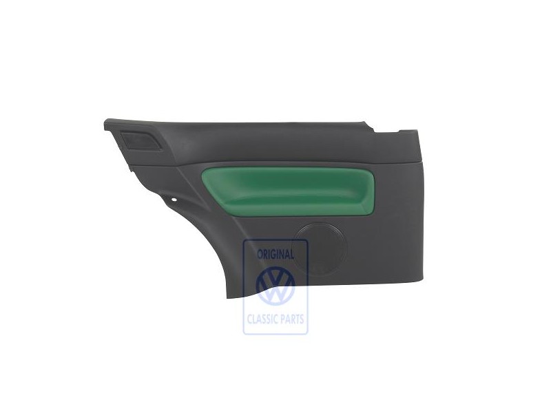 VW Original Revestimiento Lateral (Cuero) Verde - 1J3867043CBLLE