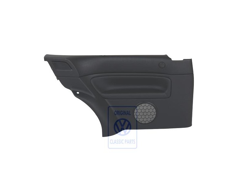 VW Original Revestimiento Lateral (Cuero) Negro/Negro - 1J3867043CCHSA