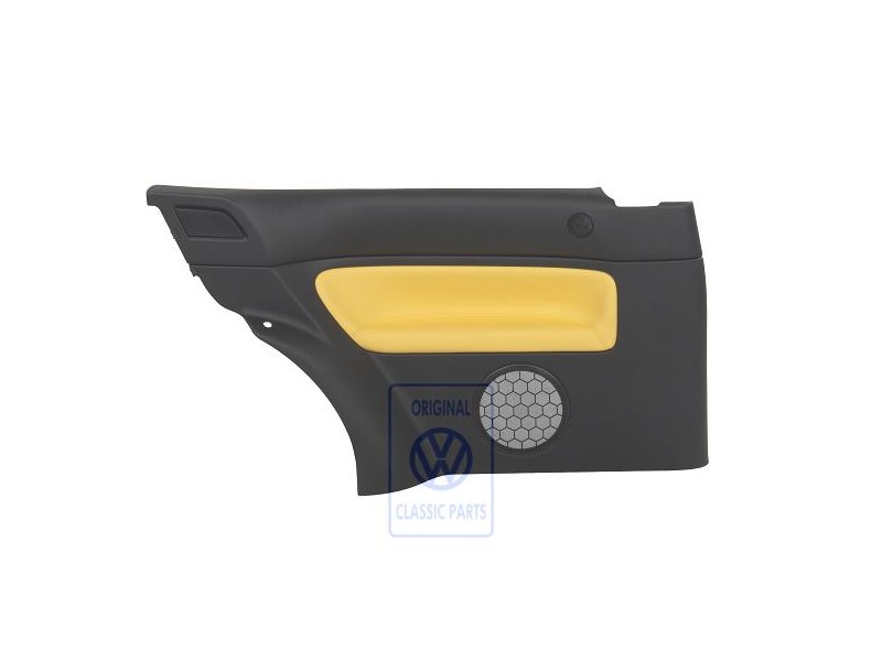 VW Original Revestimiento Lateral (Cuero) Yellow - 1J3867043CCHUV