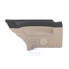 VW Original Revestimiento Lateral (Tela) Negro/Beige Claro - 1J3867043CJFWW