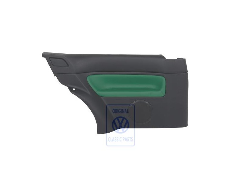 VW Original Revestimiento Lateral (Cuero) Verde - 1J3867043CMLLE