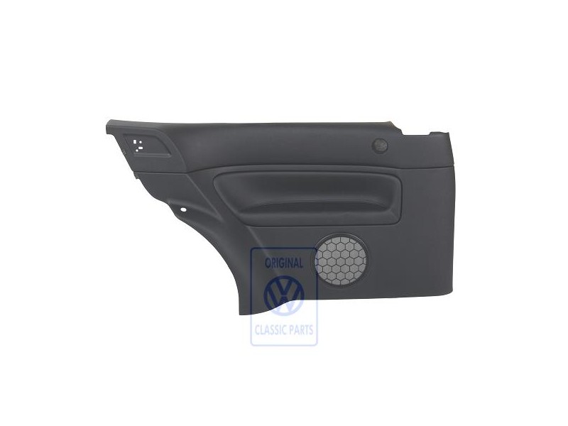 VW Original Revestimiento Lateral (Cuero) Negro/Negro - 1J3867043CNHSA