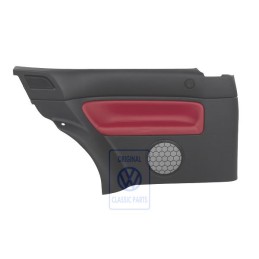 VW Original Revestimiento Lateral (Cuero) Rojo - 1J3867043CNLLD