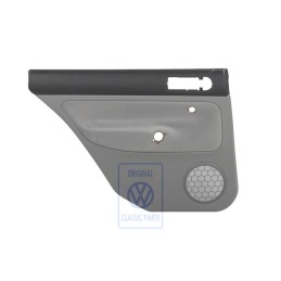 VW Original Revestimiento Lateral (Cuero) Negro/Beige Claro - 1J3867044AQFWZ