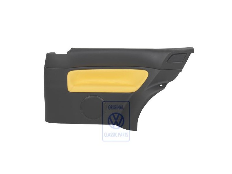 VW Original Revestimiento Lateral (Cuero) Yellow - 1J3867044CBHUV