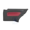 VW Original Revestimiento Lateral (Cuero) Rojo - 1J3867044CBLLD