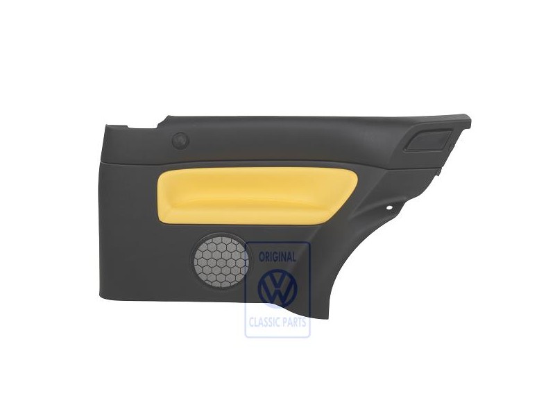 VW Original Revestimiento Lateral (Cuero) Yellow - 1J3867044CCHUV