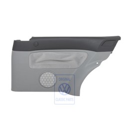 VW Original Revestimiento Lateral (Tela) Negro/Gris Franela - 1J3867044CJHRY