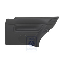 VW Original Revestimiento Lateral (Cuero) Negro/Negro - 1J3867044CMHSA