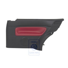VW Original Revestimiento Lateral (Cuero) Rojo - 1J3867044CMLLD