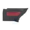 VW Original Revestimiento Lateral (Cuero) Rojo - 1J3867044CMLLD
