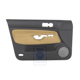 VW Original Revestimiento Puerta (Tela) Negro/Amarillo - 1J4867011CKGRE