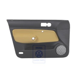 VW Original Revestimiento Puerta (Tela) Negro/Amarillo - 1J4867011CNGRE