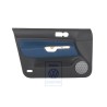 VW Original Panel De Puerta (Cuero) Negro/Jazzblue - 1J4867011FDHSE