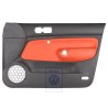 VW Original Panel De Puerta (Cuero) Negro/Naranja Tropic - 1J4867012DCGEB
