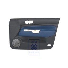 VW Original Panel De Puerta (Cuero) Negro/Jazzblue - 1J4867012ELHSE